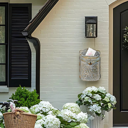 Metal Wall Mounted Farmhouse Mailbox