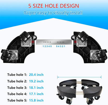 Heavy Duty Plant Caddy with 8 Twin Casters