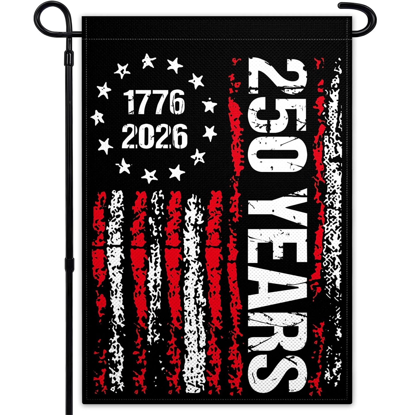 250 Years America Garden Flag