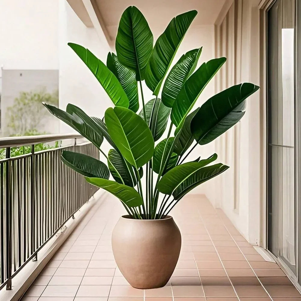 1pc 18 Leaves Artificial Banana Plant