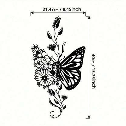 Large Butterfly Iron Wall Art