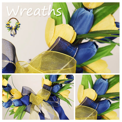 Tulip Spring Wreath