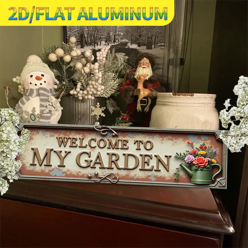 Vintage Retro Metal Wall Art
