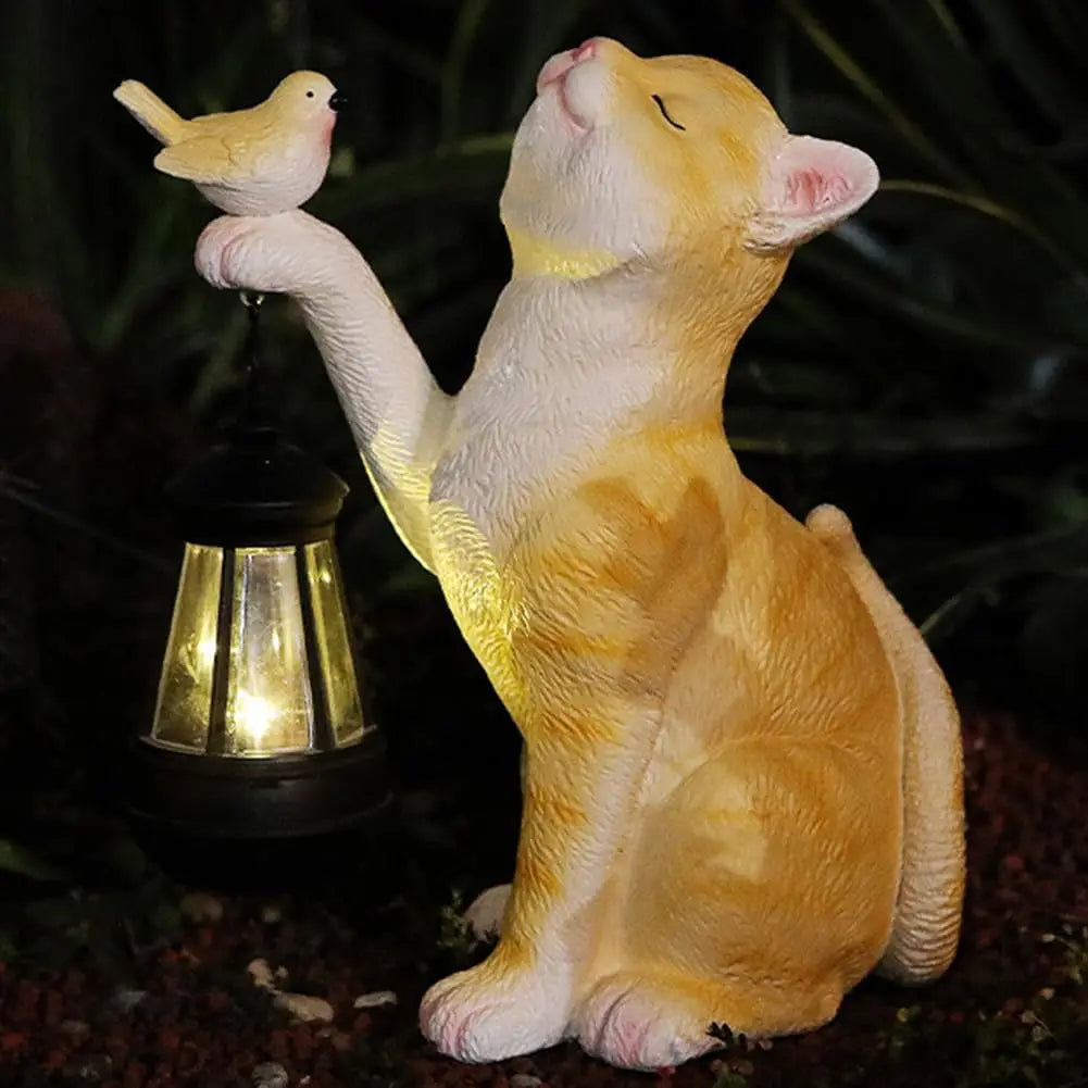 10.5inch Outdoor Garden Solar Statue Light