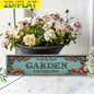 Flat Rustic Iron Vintage Metal Sign