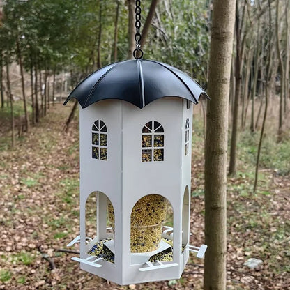 Outdoor Castle Style Bird Feeder