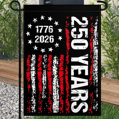 250 Years America Garden Flag