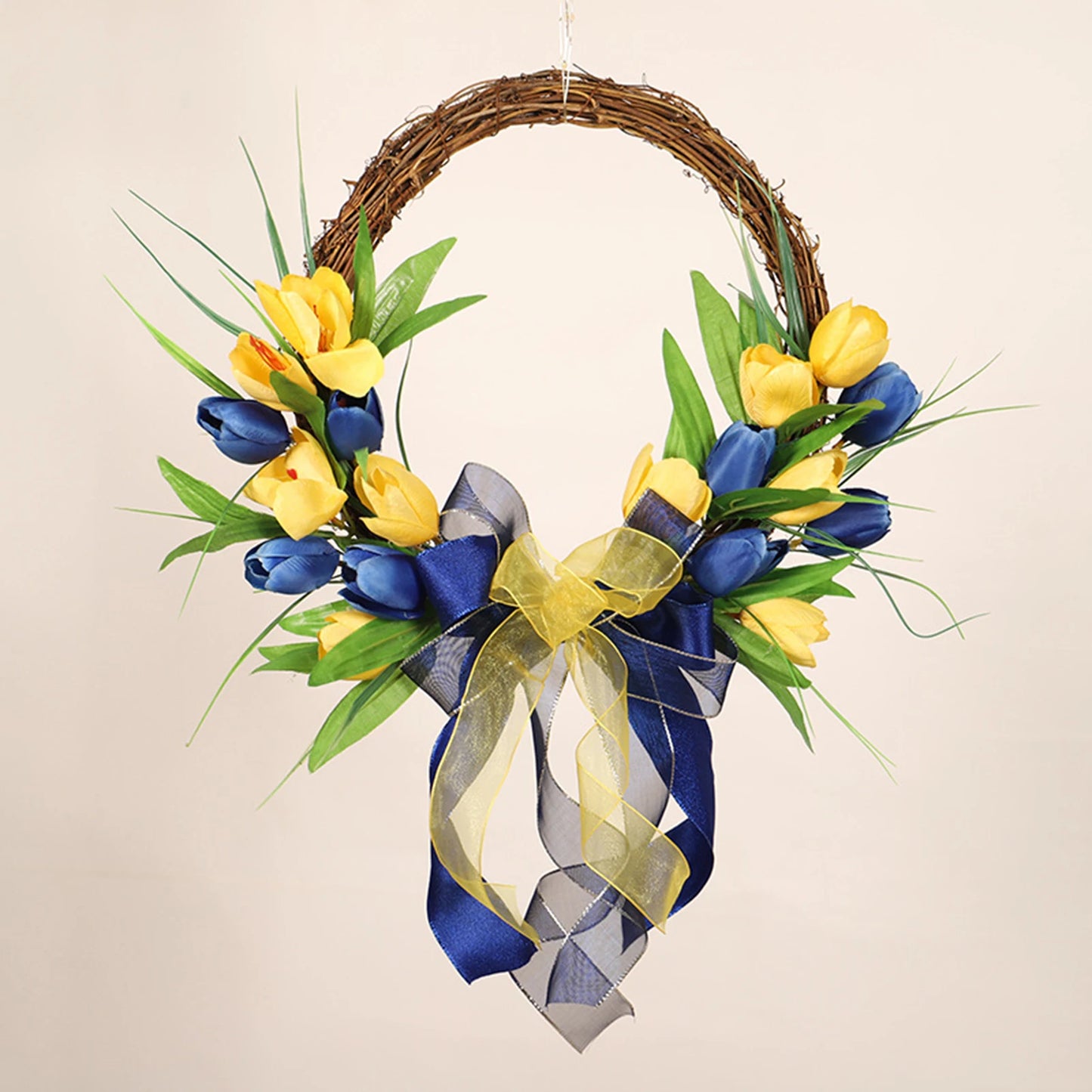 Tulip Spring Wreath
