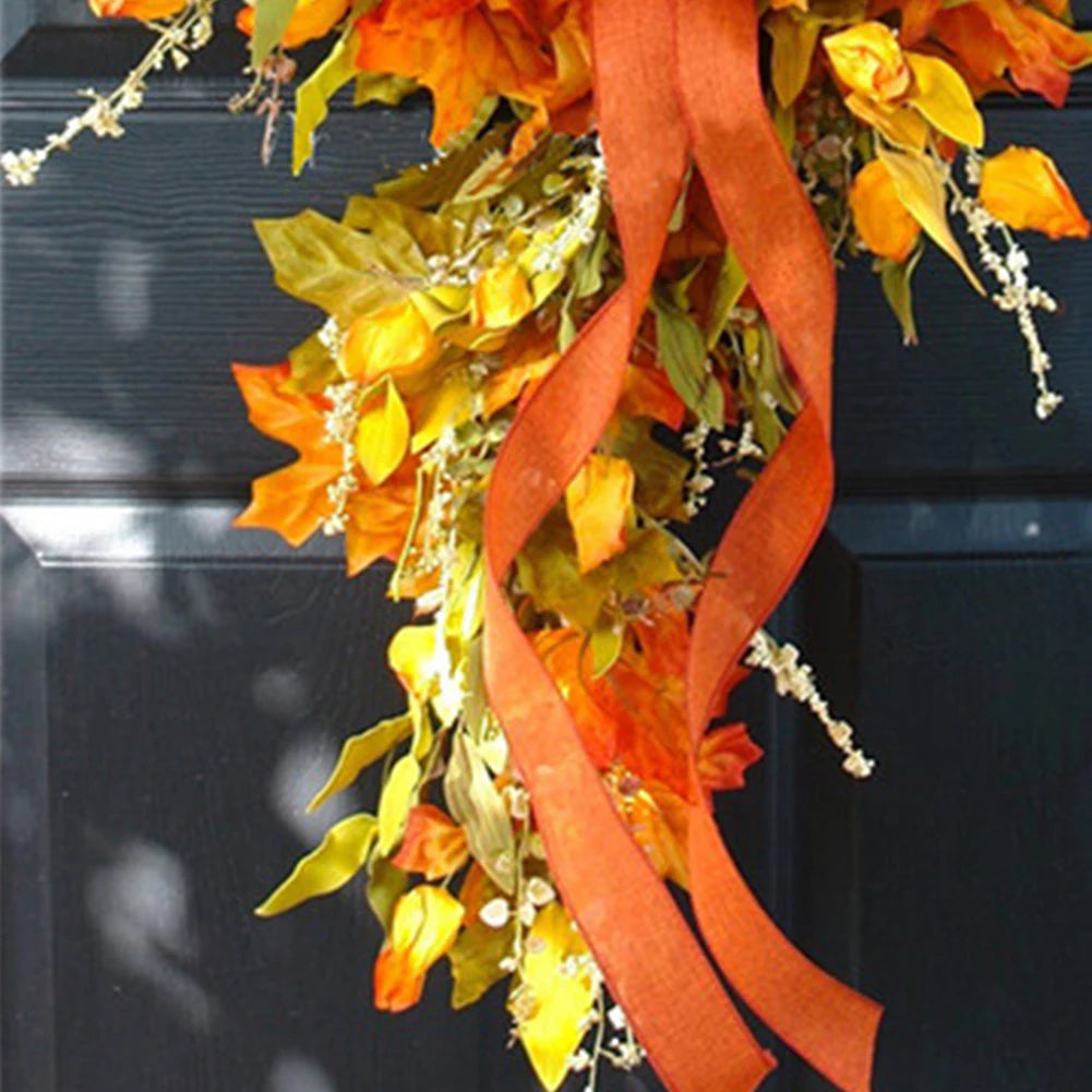 Autumn Maple Leaf Wreath