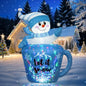 5FT Winter Inflatable Snowman in Mug