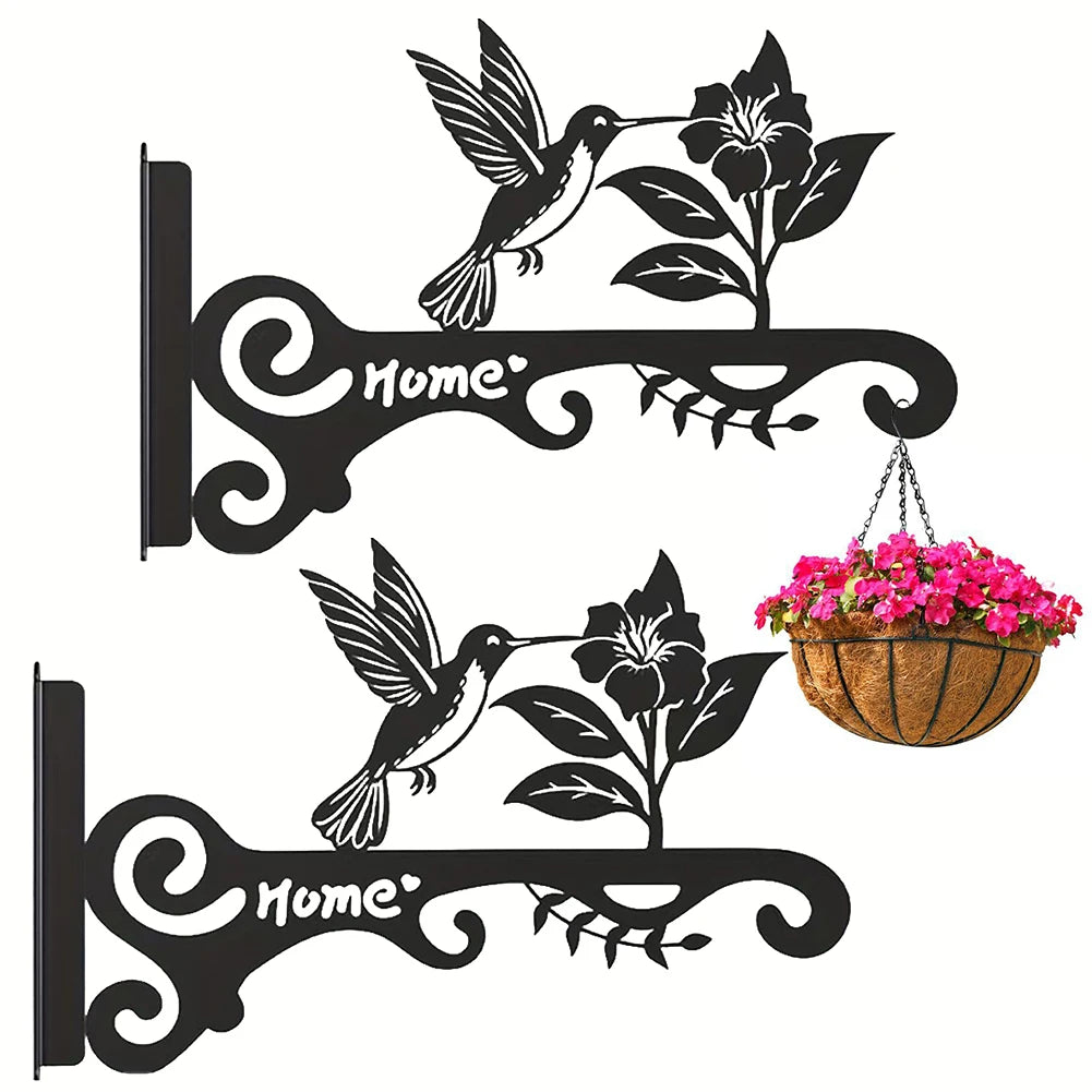 Plant Hanger with Beautiful Bird Pattern