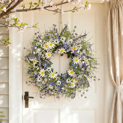 Colorful Sunflower Wreath