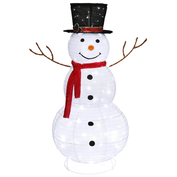 Snowman Fleece Garden Decoration