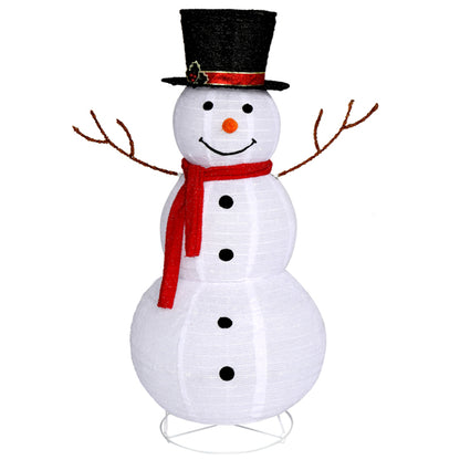 Snowman Fleece Garden Decoration